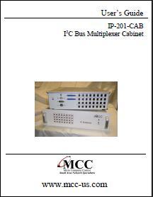 I2C Bus Multiplexer Cabinet User's Guide