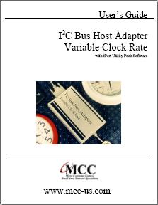Variable Clock Rate I2C Bus Host Adapter (#MIIC-201-V) User's Guide